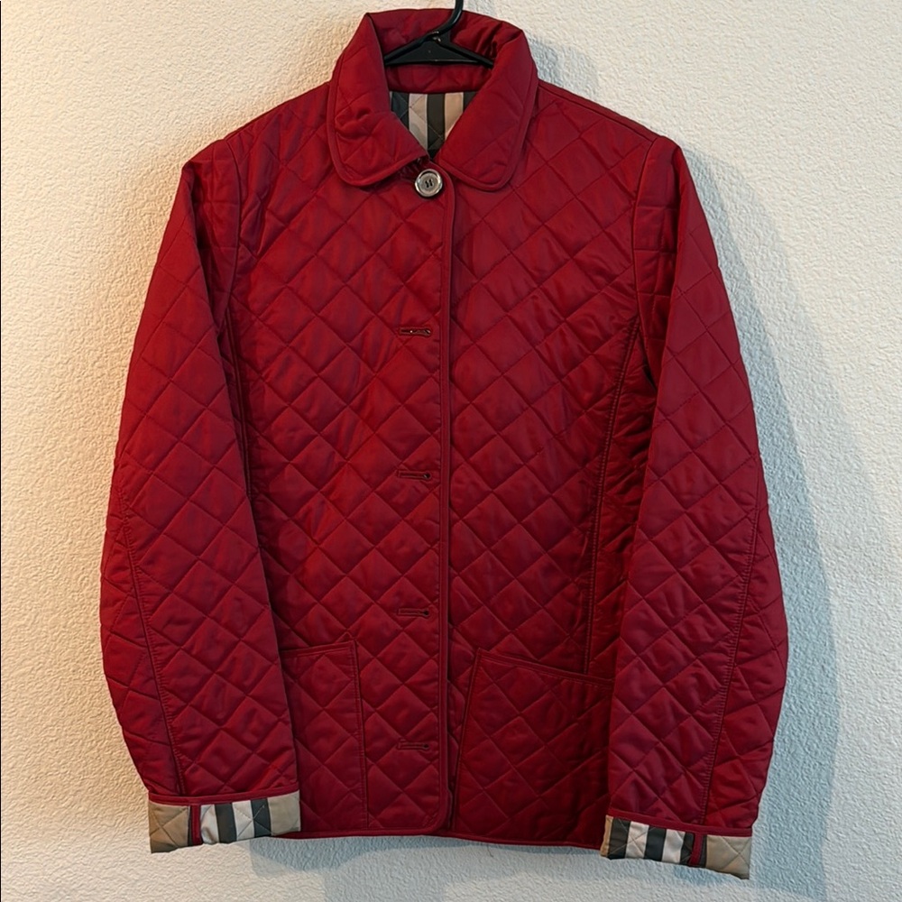 Classic Burberry Quilted Jacket